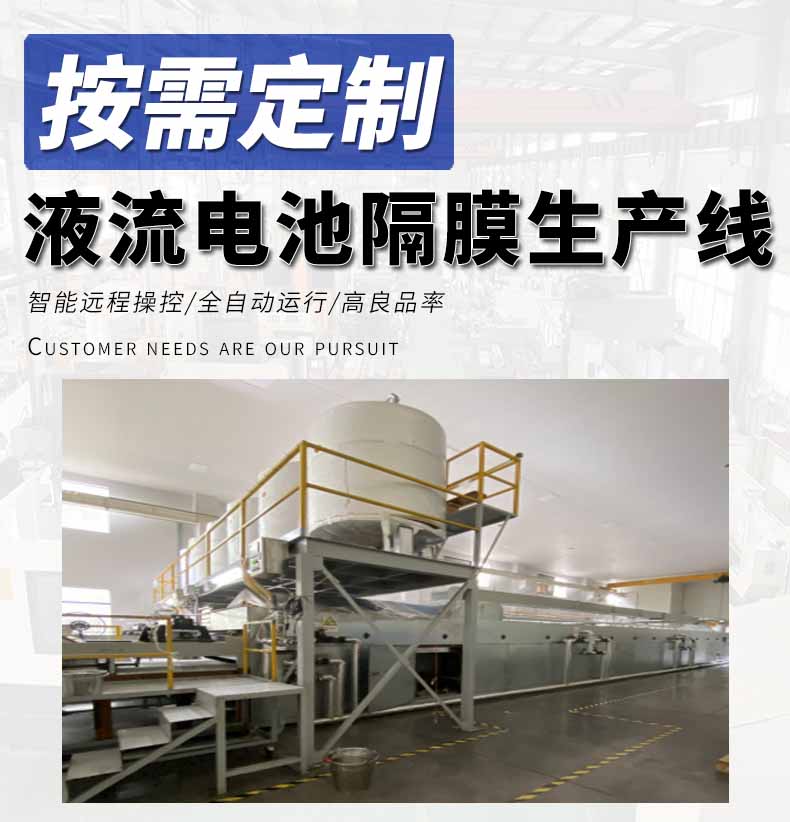 液流電池隔膜生產(chǎn)線 1